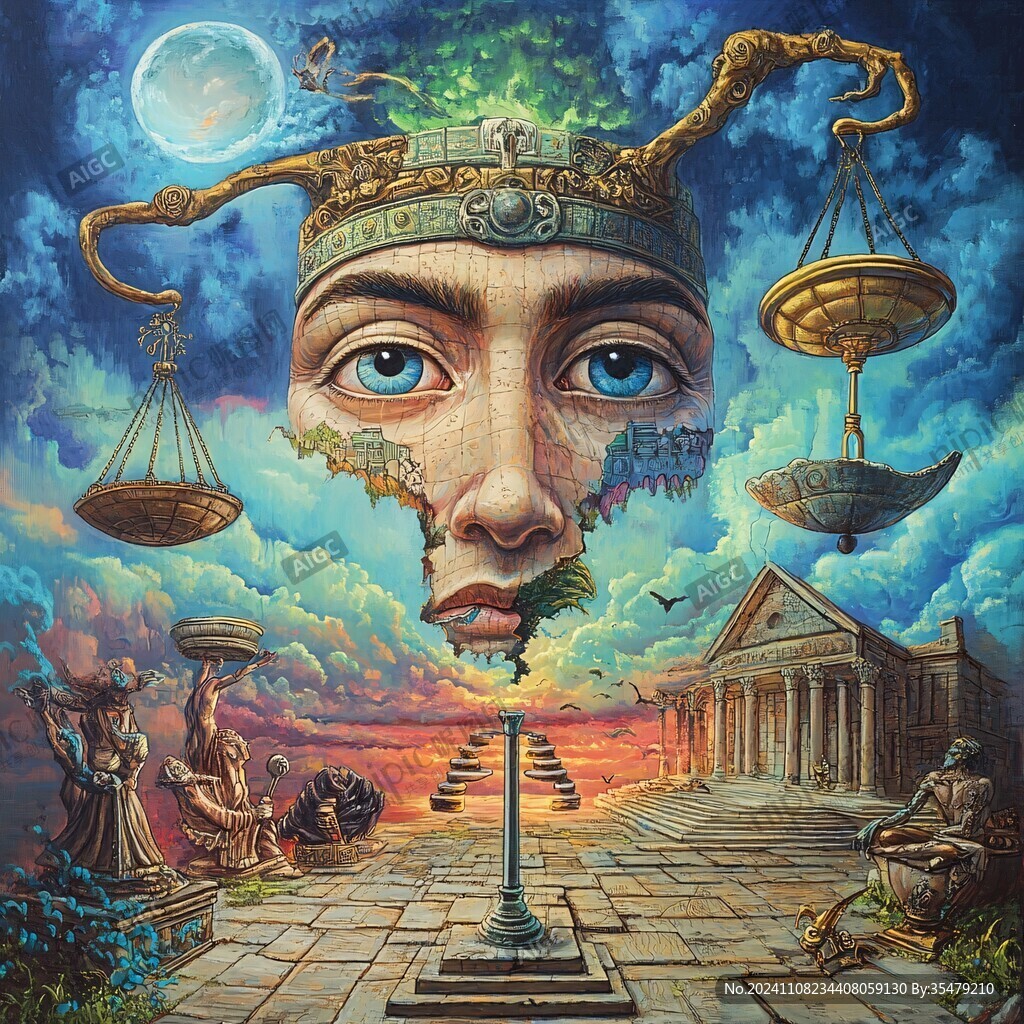 超现实主义画作