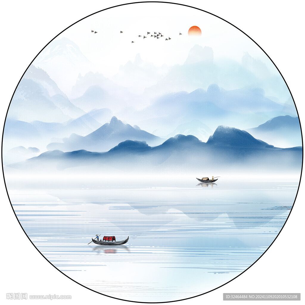 意境山水画