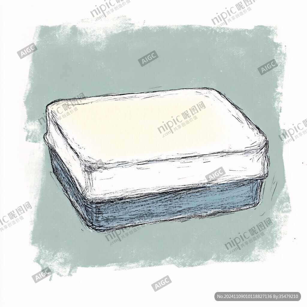 香皂插画