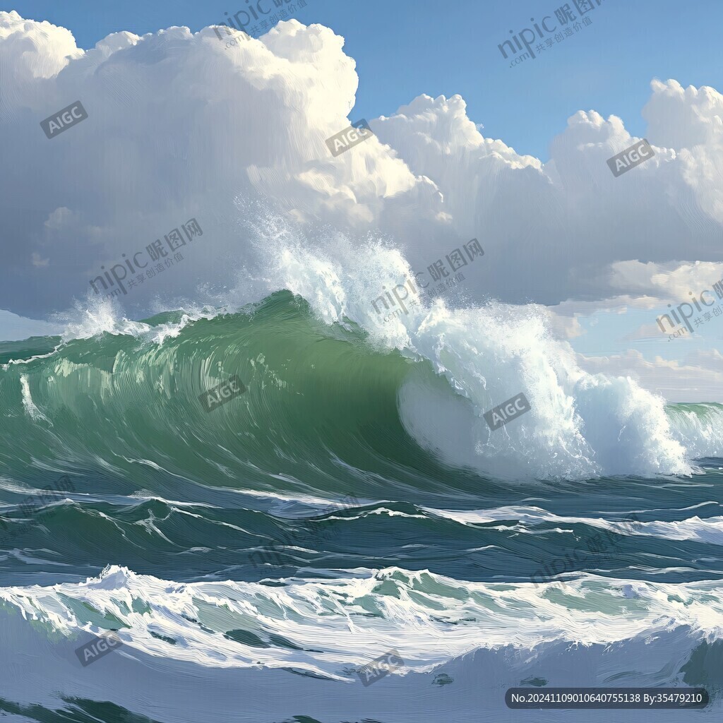 乘风破浪立体效果