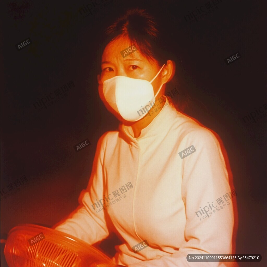 口罩模特