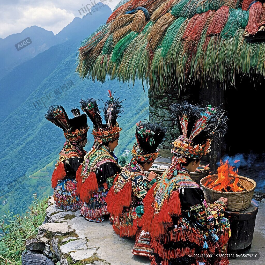 羌族祭祀场所