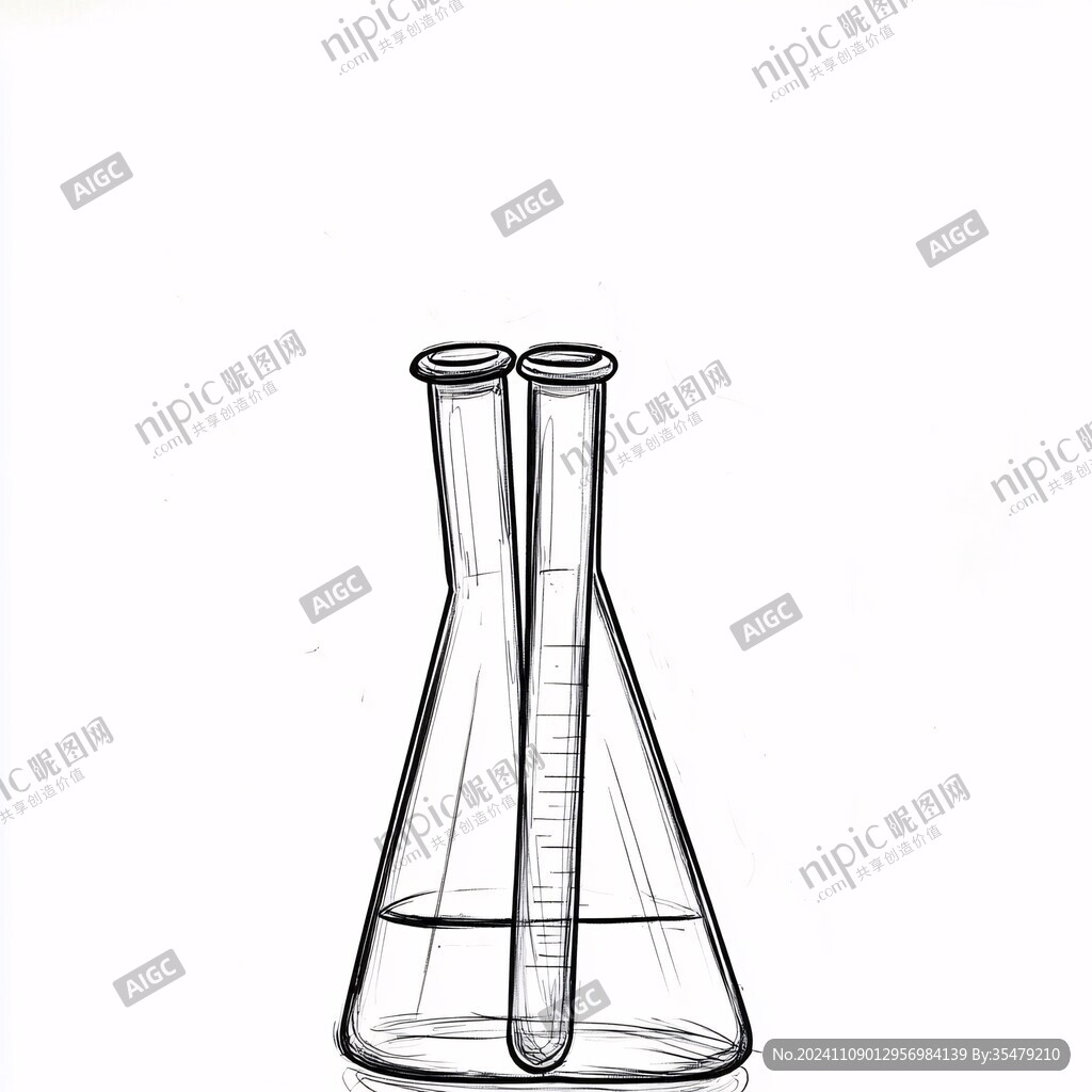 高清实验试管