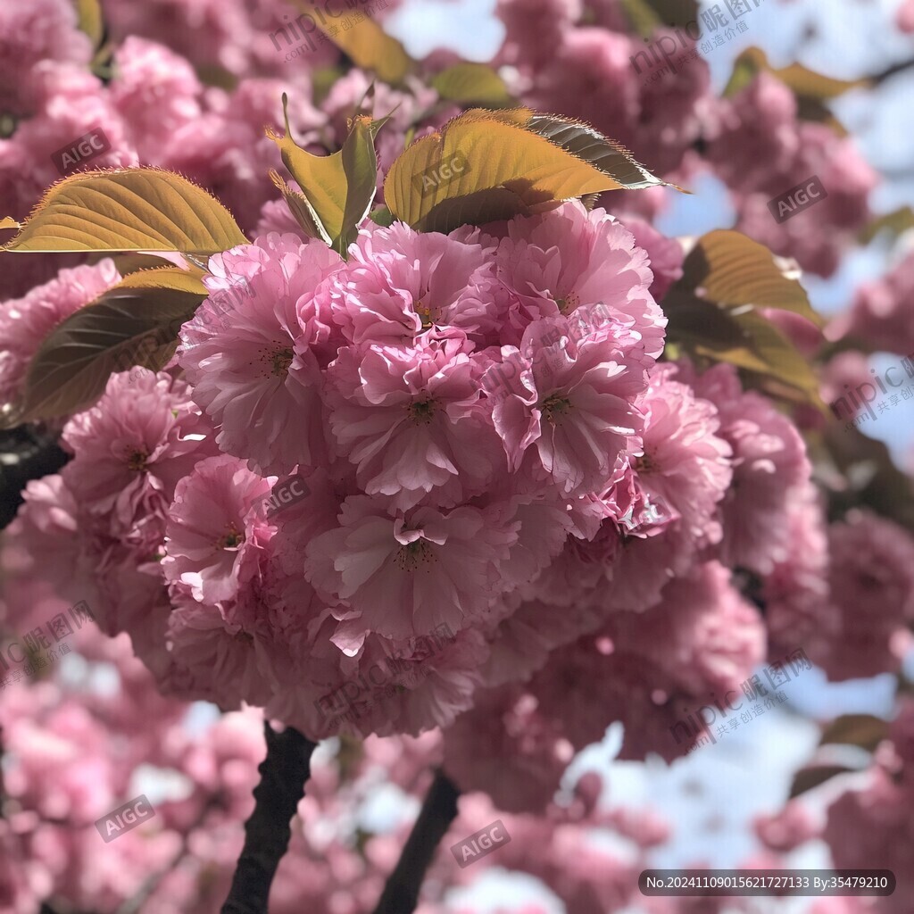 樱花园晚樱