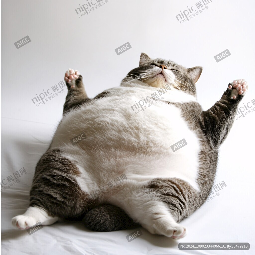 胖胖的猫咪