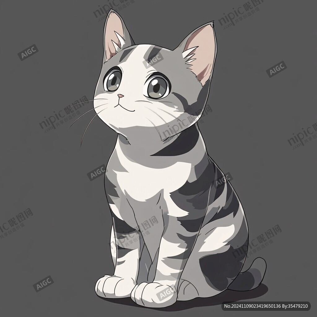 原创卡通猫咪设计