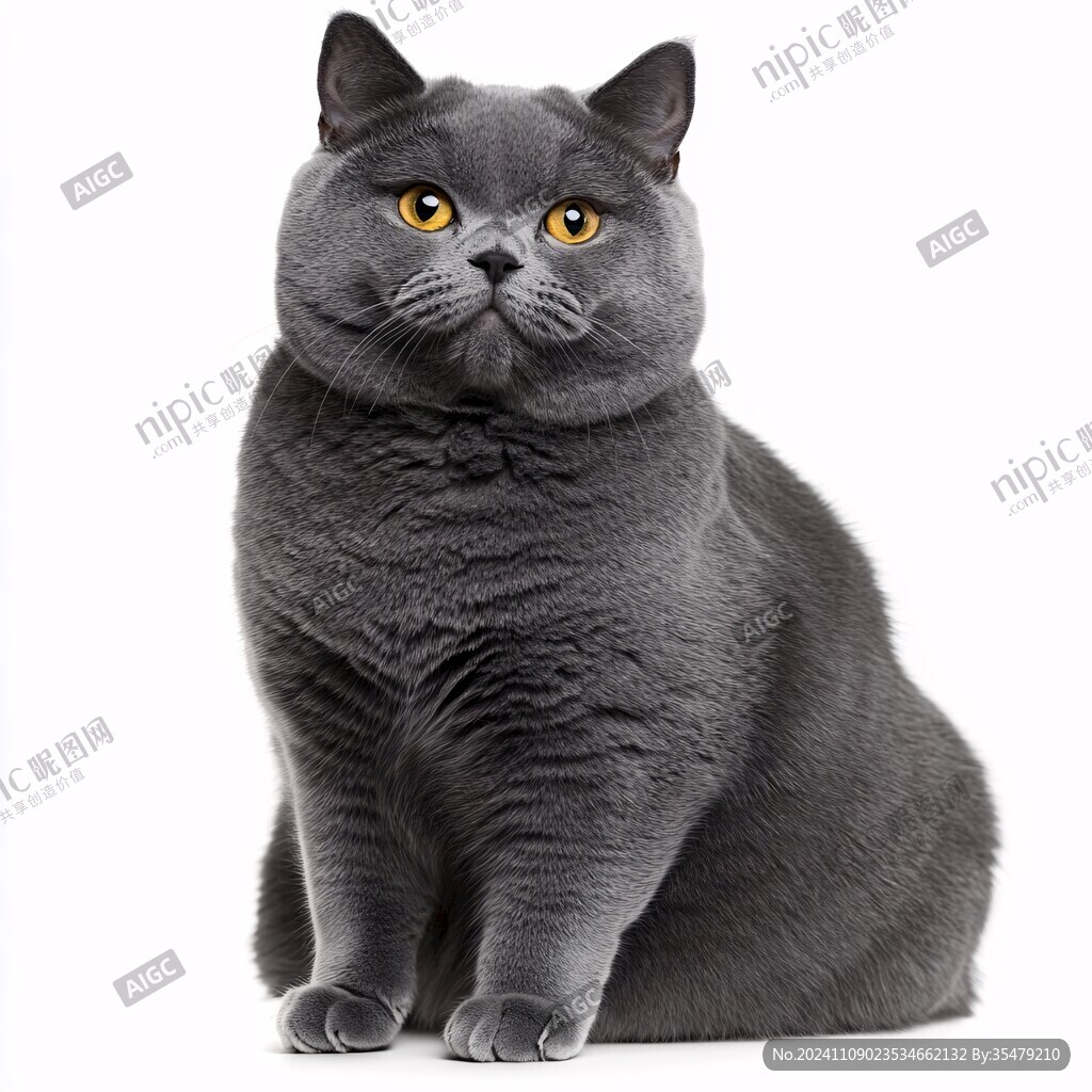 蓝猫图片素材