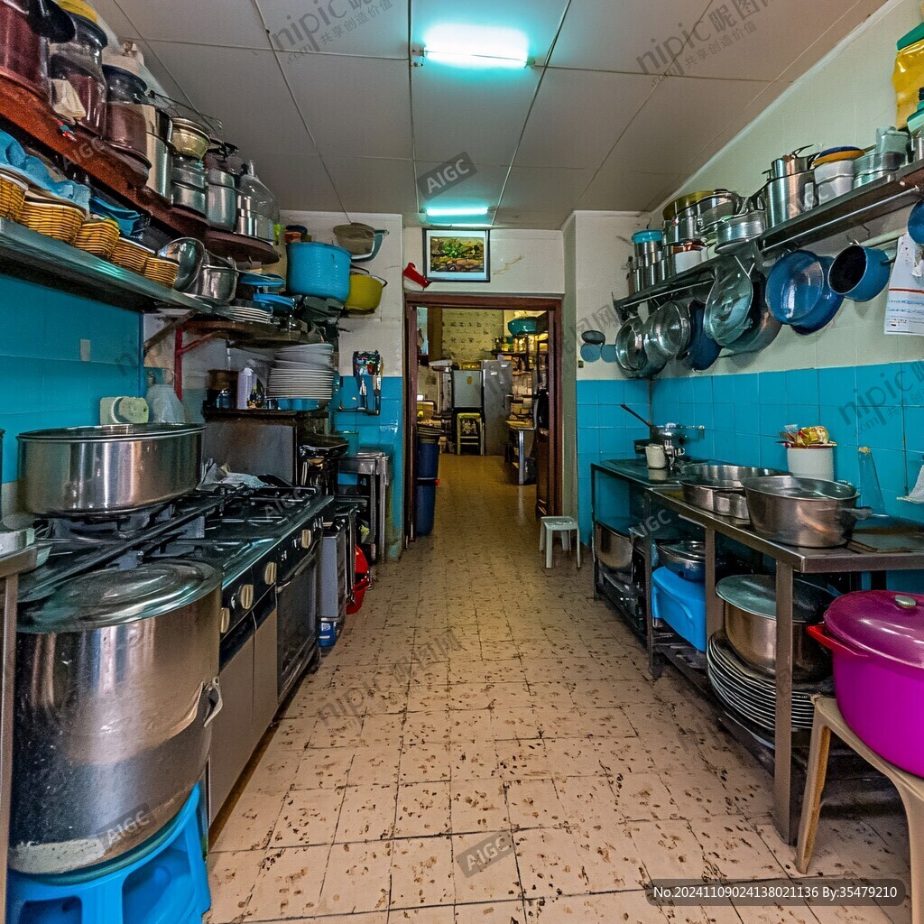 小吃店厨房