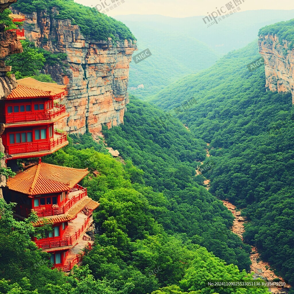 美丽宝泉风光