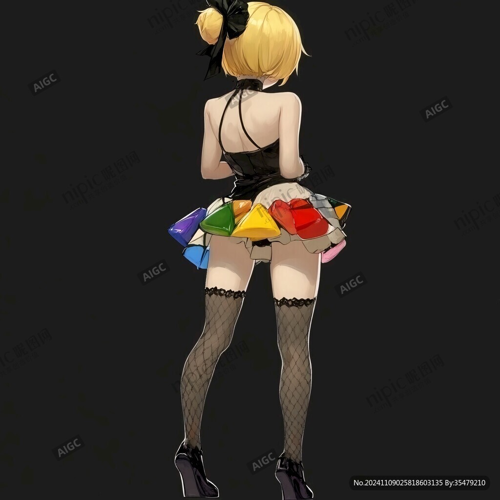 3d卡通女孩