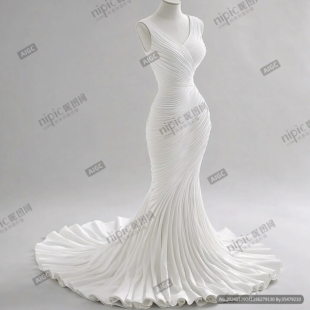 婚纱模特道具