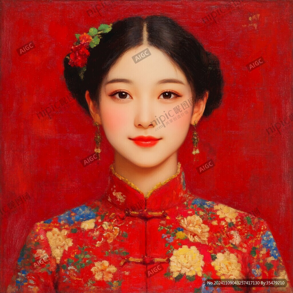 新中式女孩