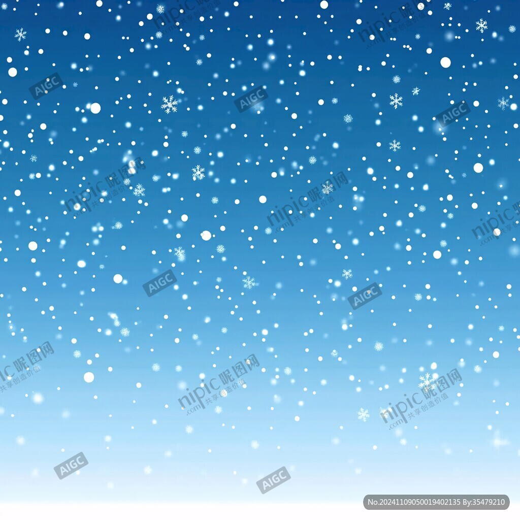飘雪背景