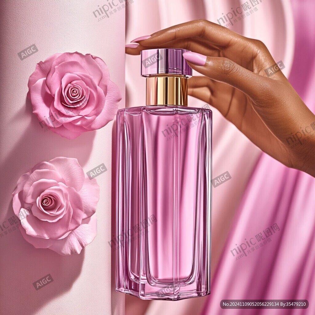 香水插画