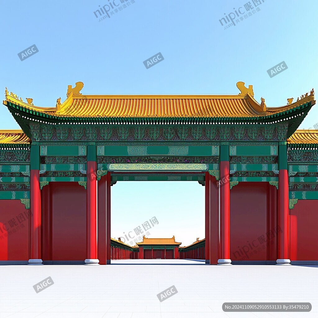 门楼建模