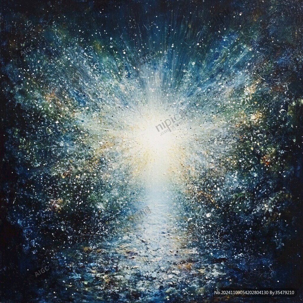 海洋流体画宇宙