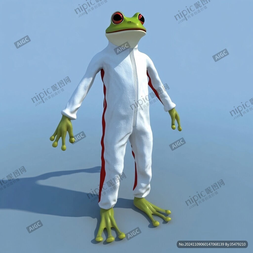 青蛙立体效果