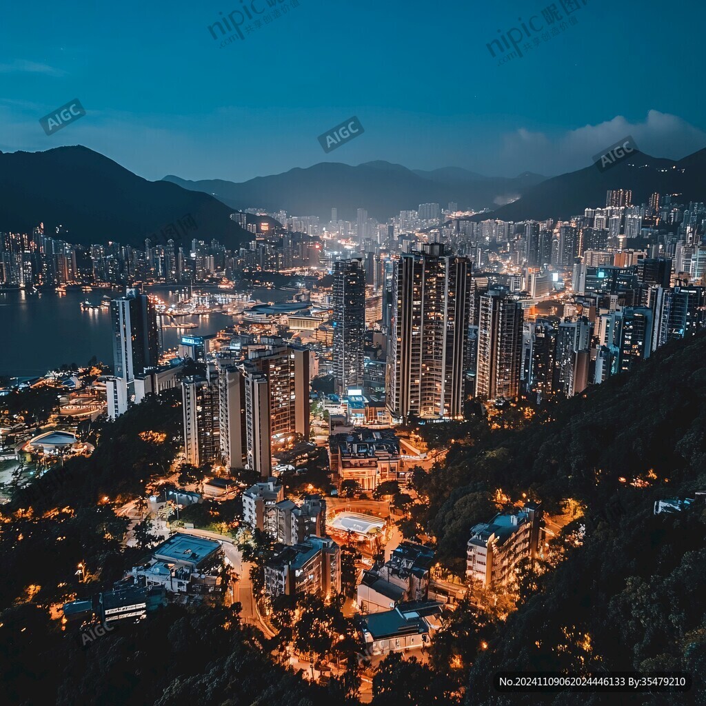 半山夜景