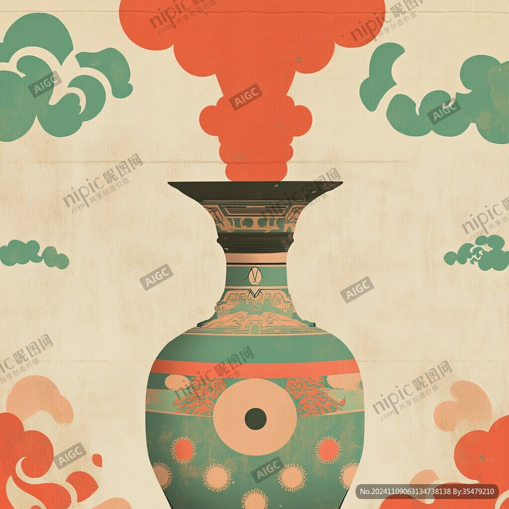 坛子插画