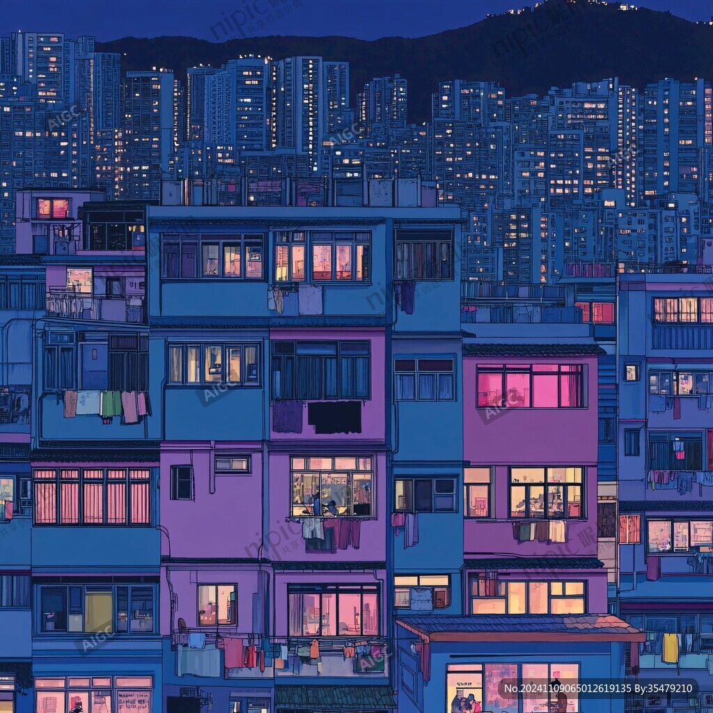 釜山插画
