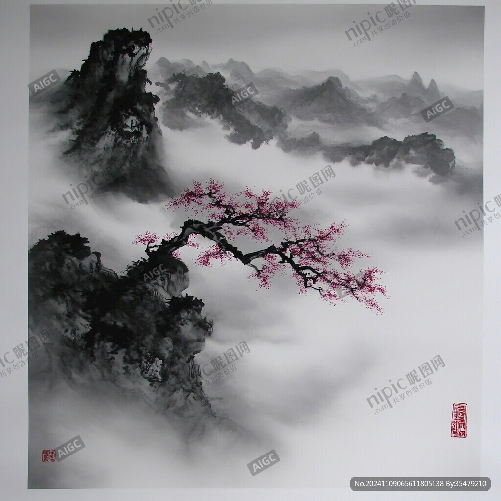 丹青墨画