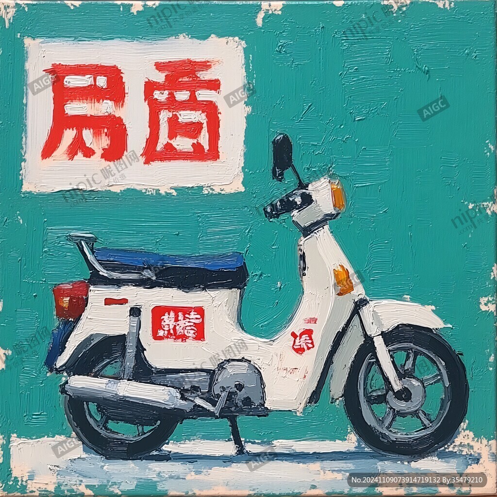 怀旧彩绘