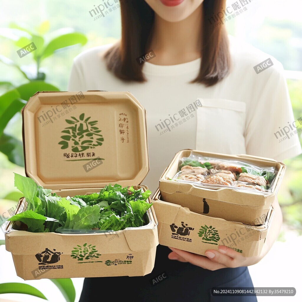 蔬菜外卖包装
