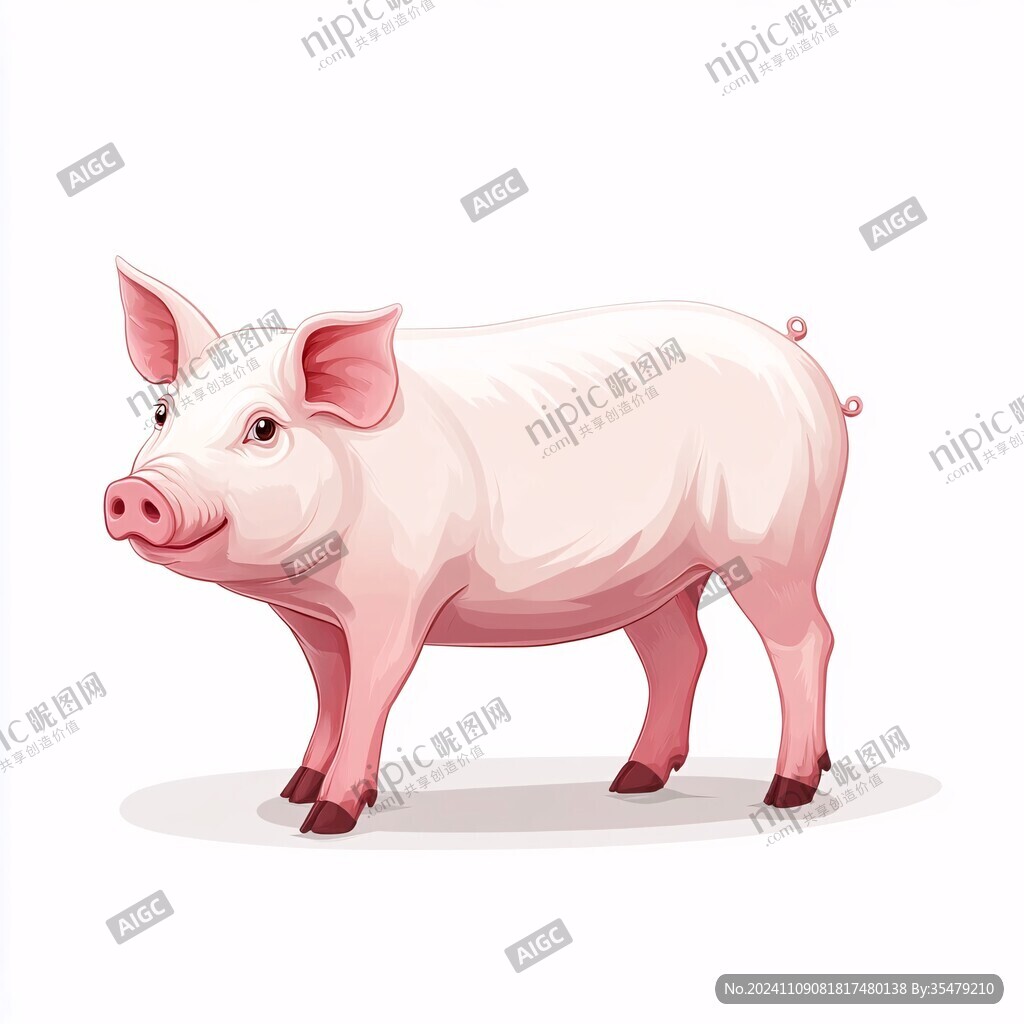 五花肉插画