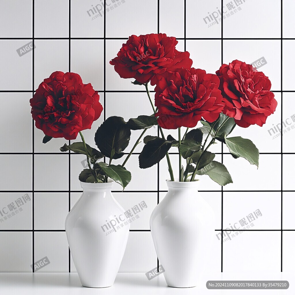 玫瑰花摆件