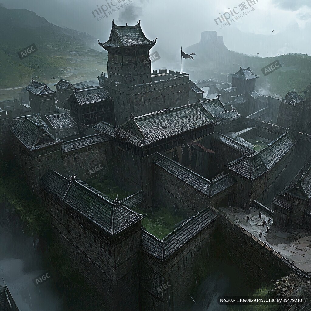 影视城场景