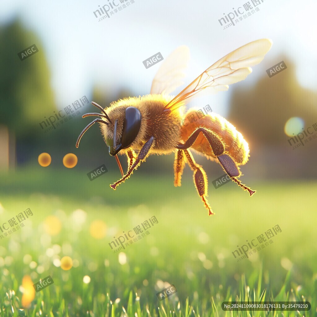 3d蜜蜂