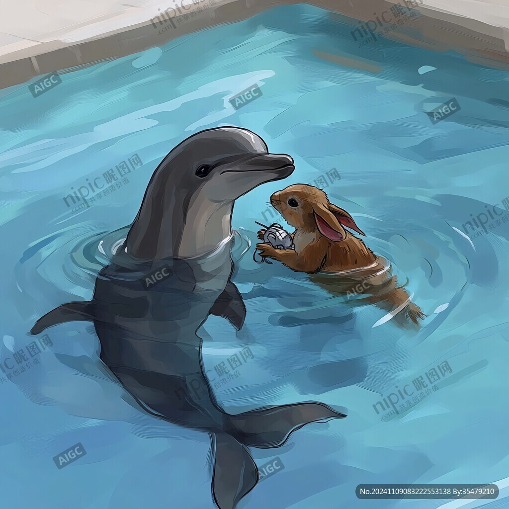 插画海洋馆
