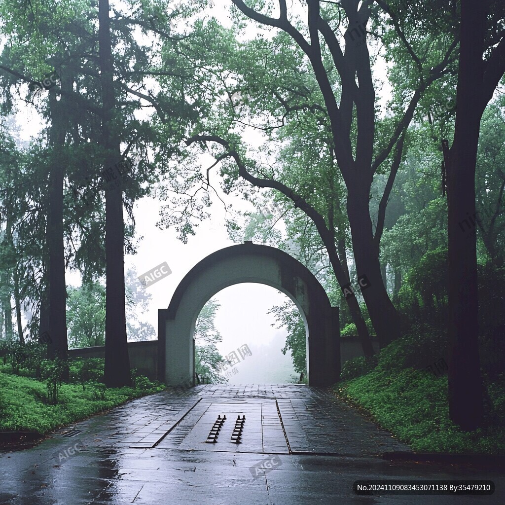 雨中茅家埠