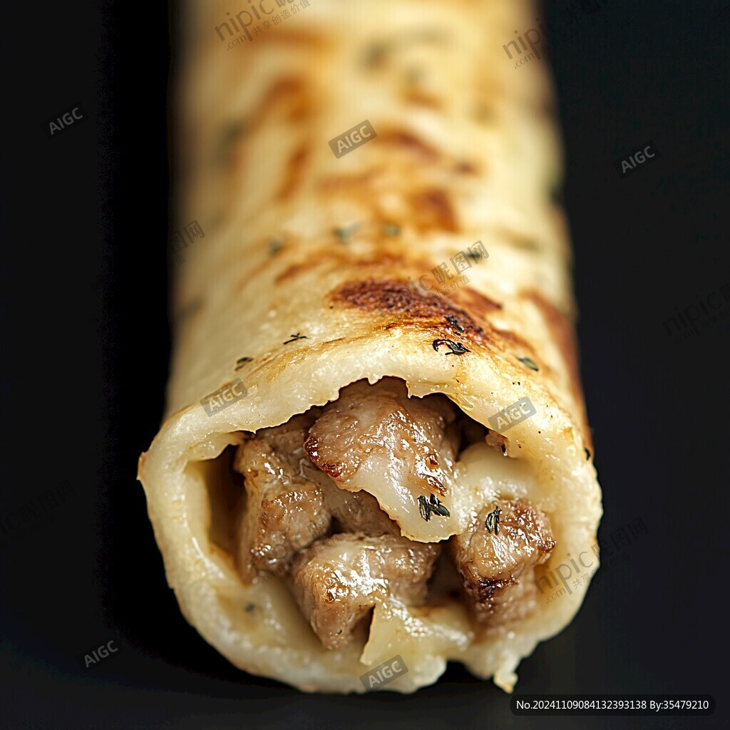 深底上的筋饼卷