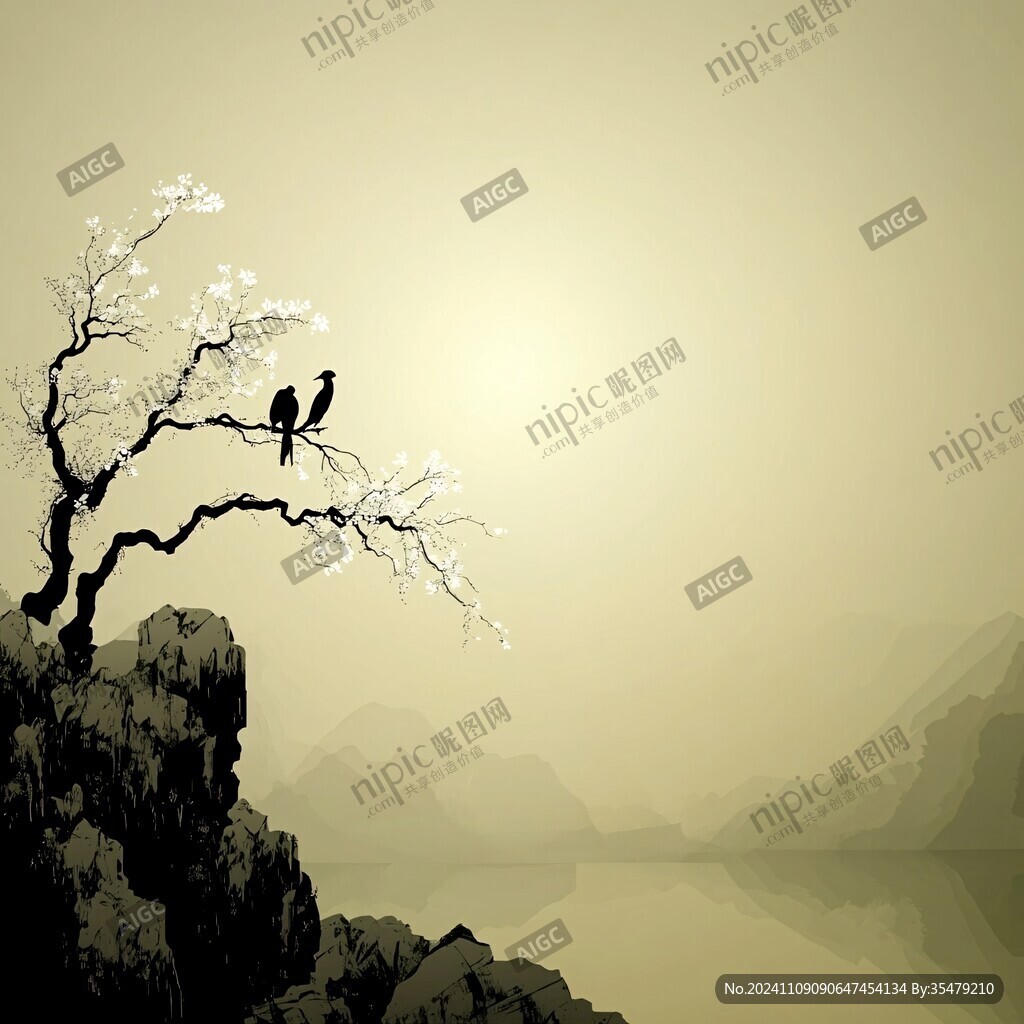 枯树昏鸦