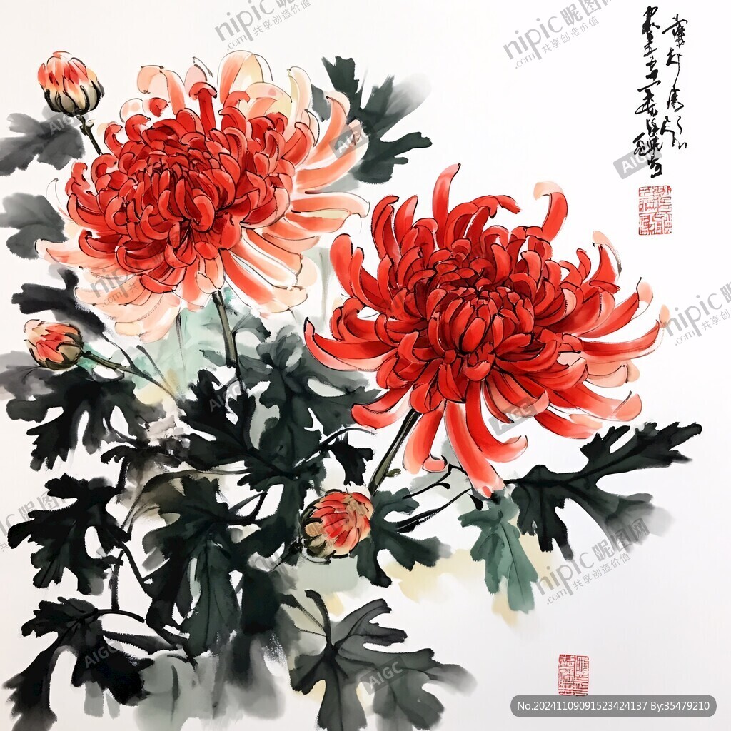 画菊