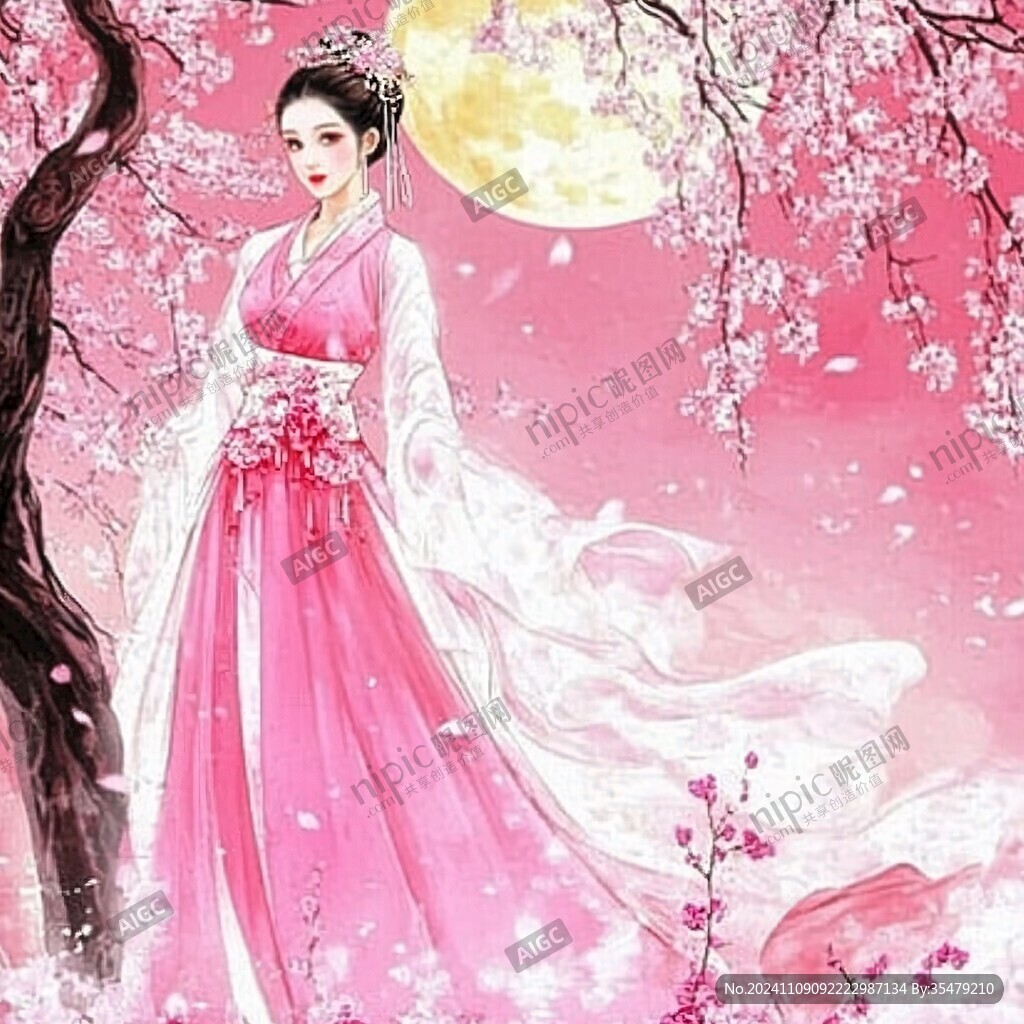 古言封面美女