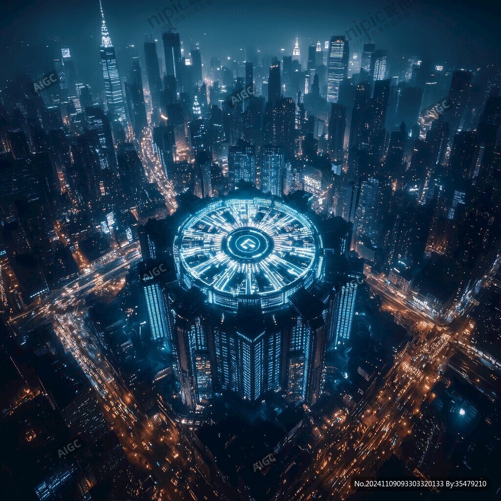 科技感城市