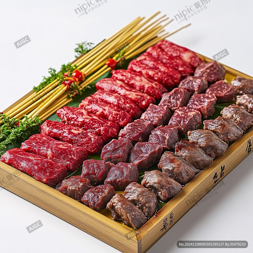 牛肉串串组合