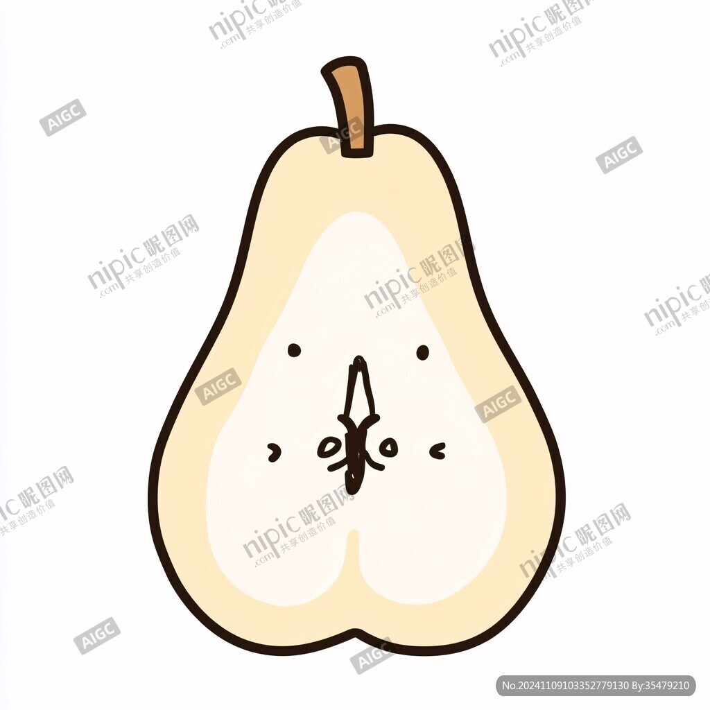 鸭梨卡通形象设计
