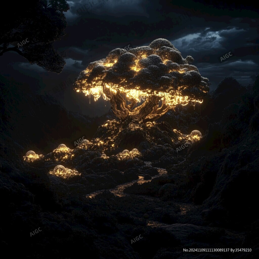 梦幻云雾缭绕空间艺术
