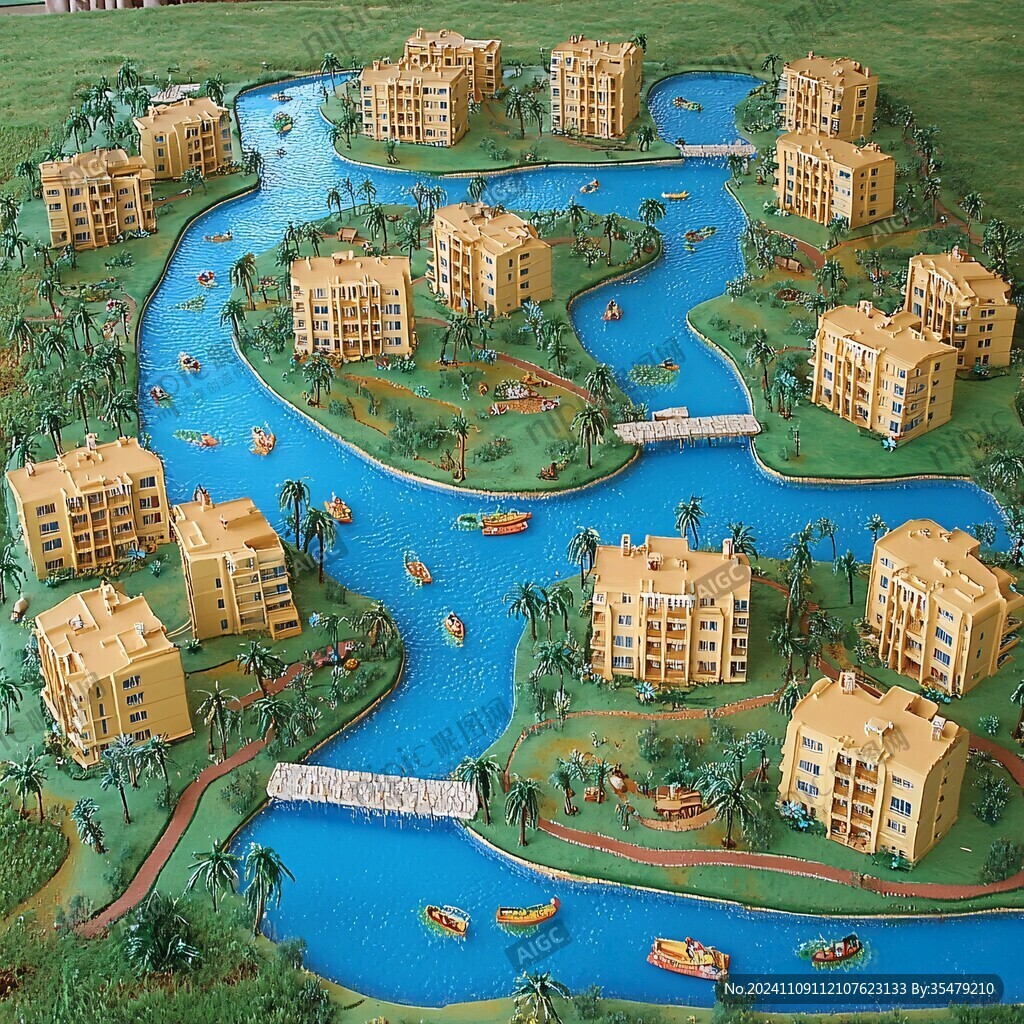 度假村模型