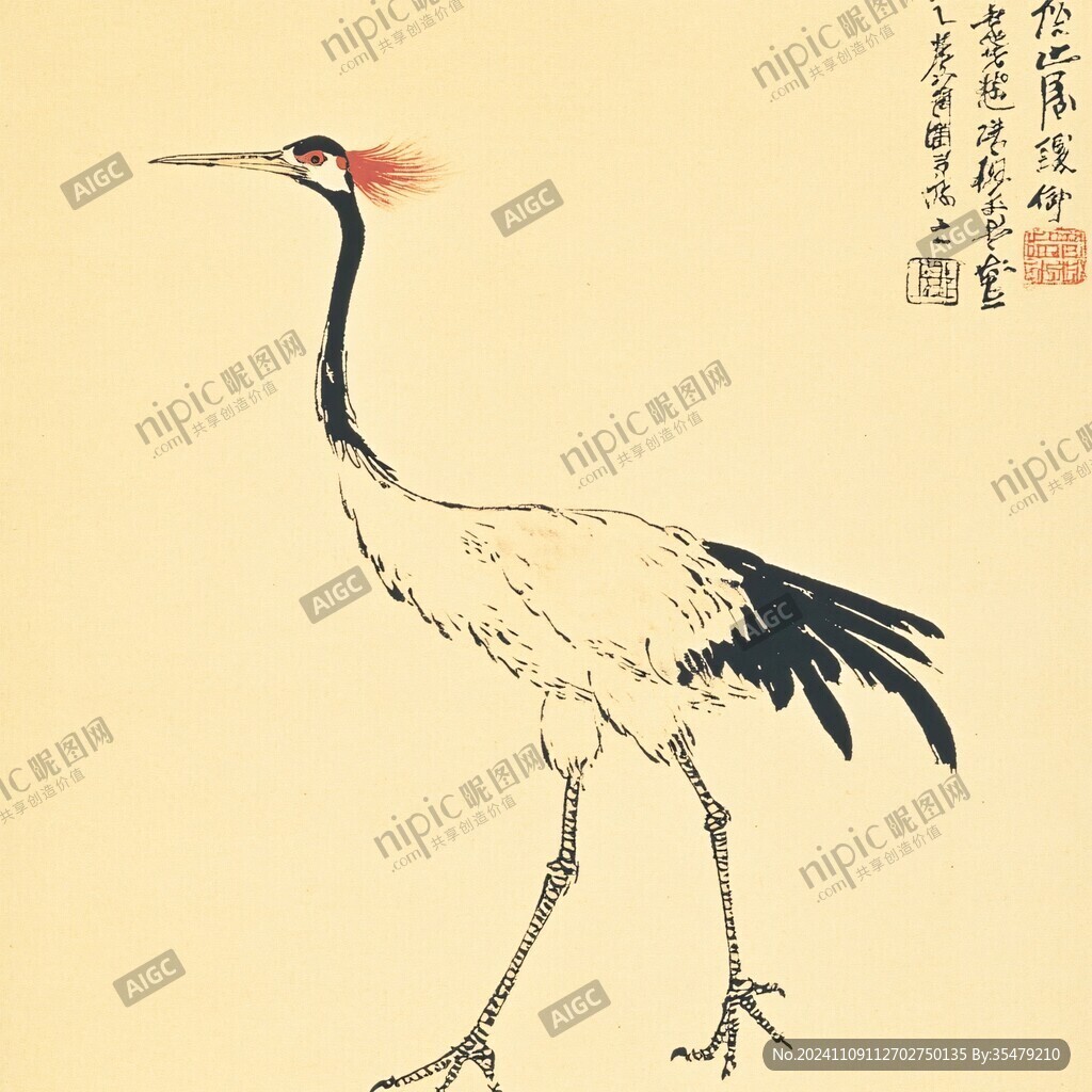 鹤寿图