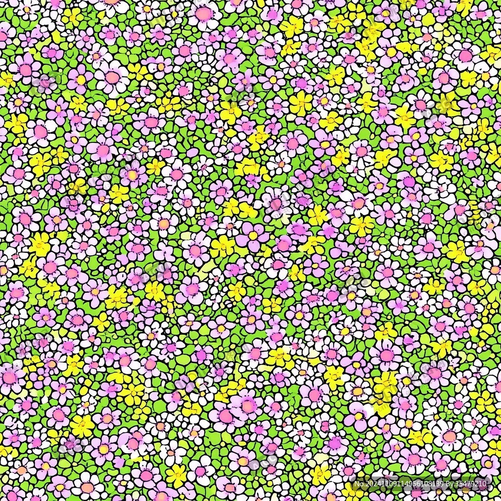 小花密集生成