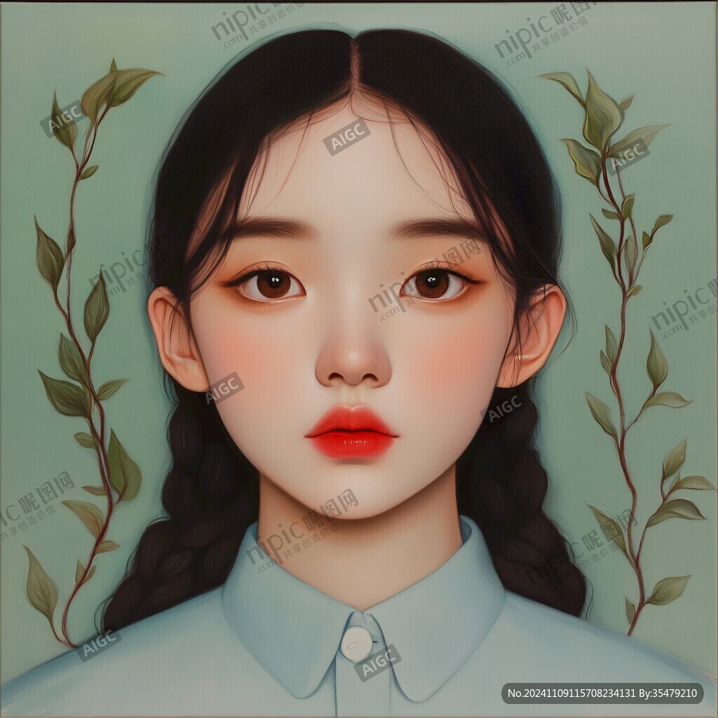 板绘人像