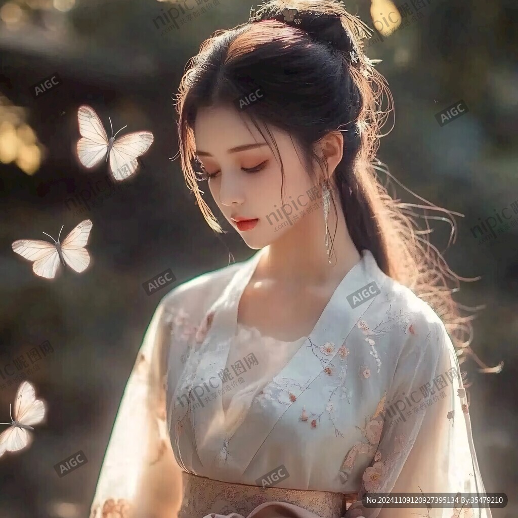 汉服女孩头像