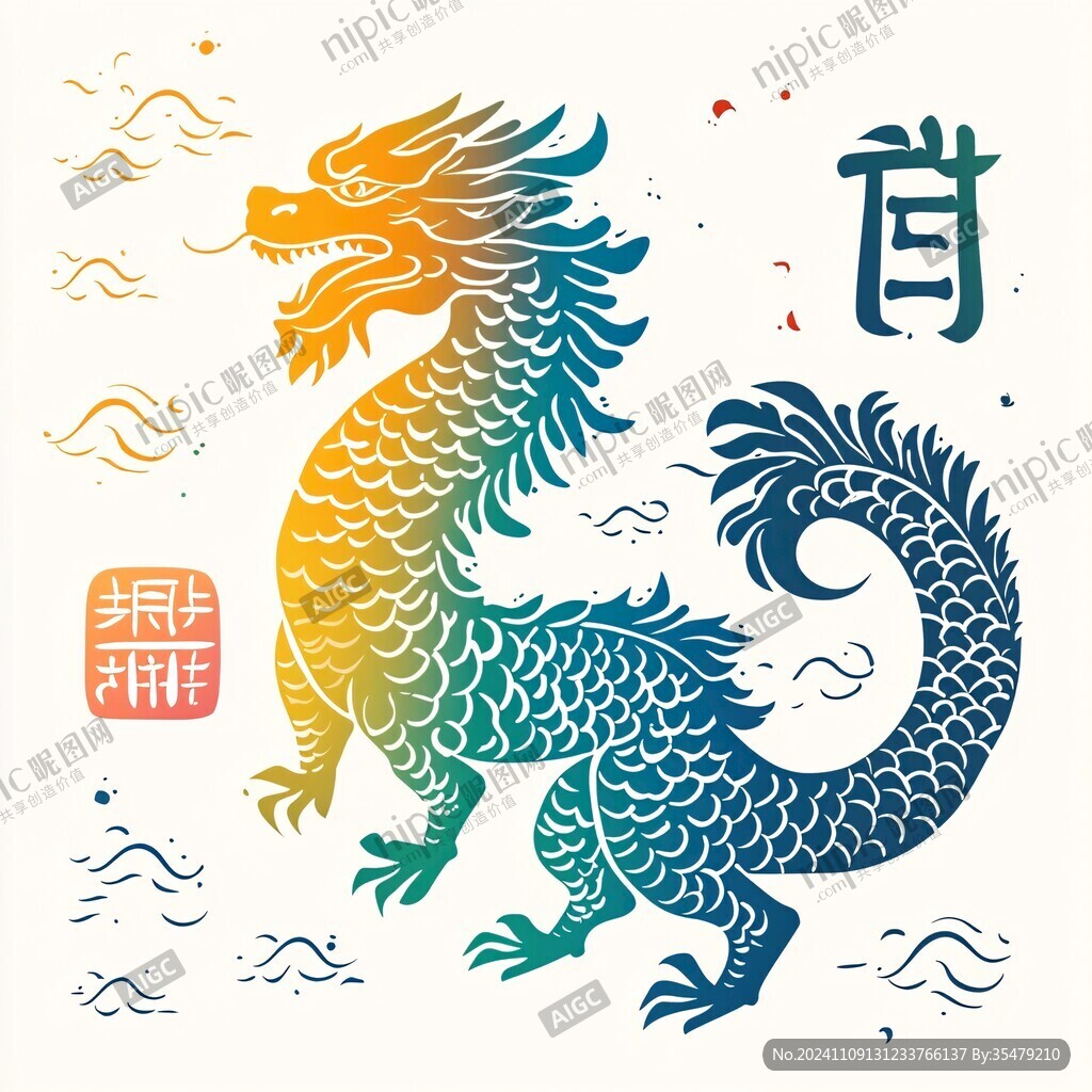 生肖辰龙