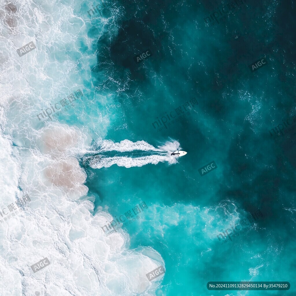 翡翠色海洋