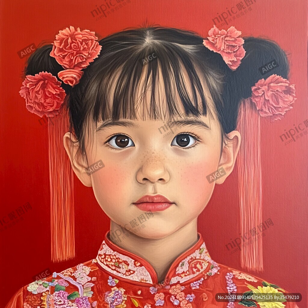 中国儿童像