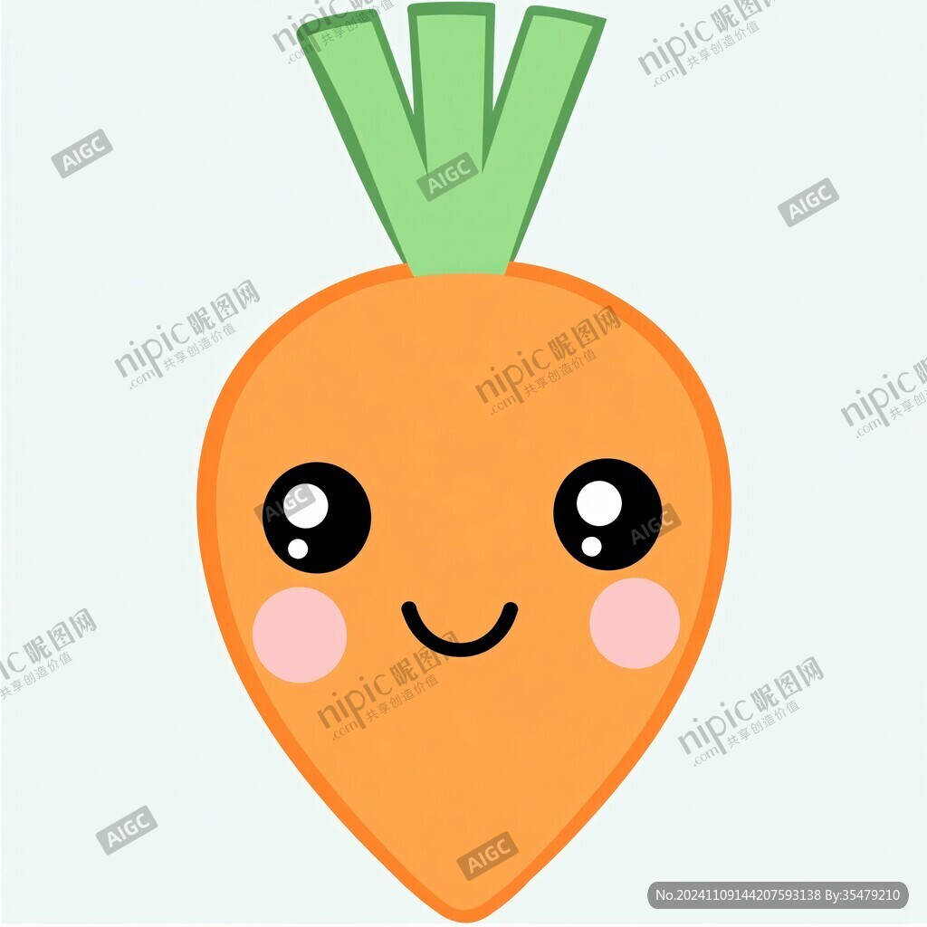 胡萝卜形象设计
